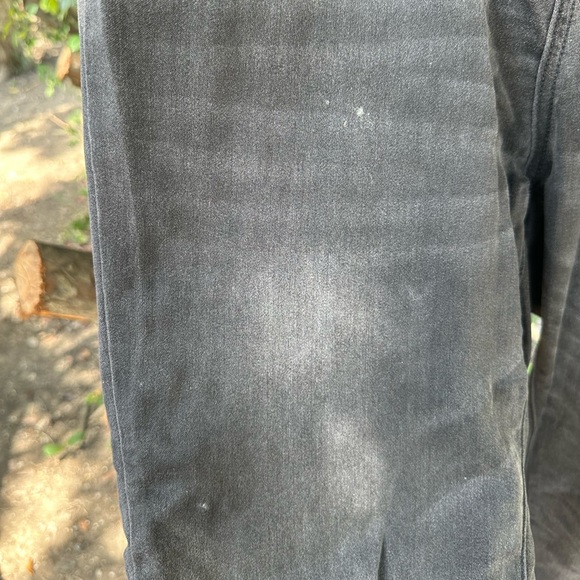 Grey and black skinny high waisted jeggings with zipper details - Picture 7 of 11